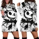 thumbnail image 5 of Vestido con capucha de Jack Skellington, suéter, vestido de moda de Disney, sudadera, vestido con capucha con estampado 3D por todas partes para mujer, 5 of 5