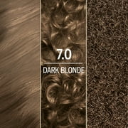 Schwarzkopf Keratin Blonde Hair Dye Dark Blonde 7.0, Permanent Color, 1 Use