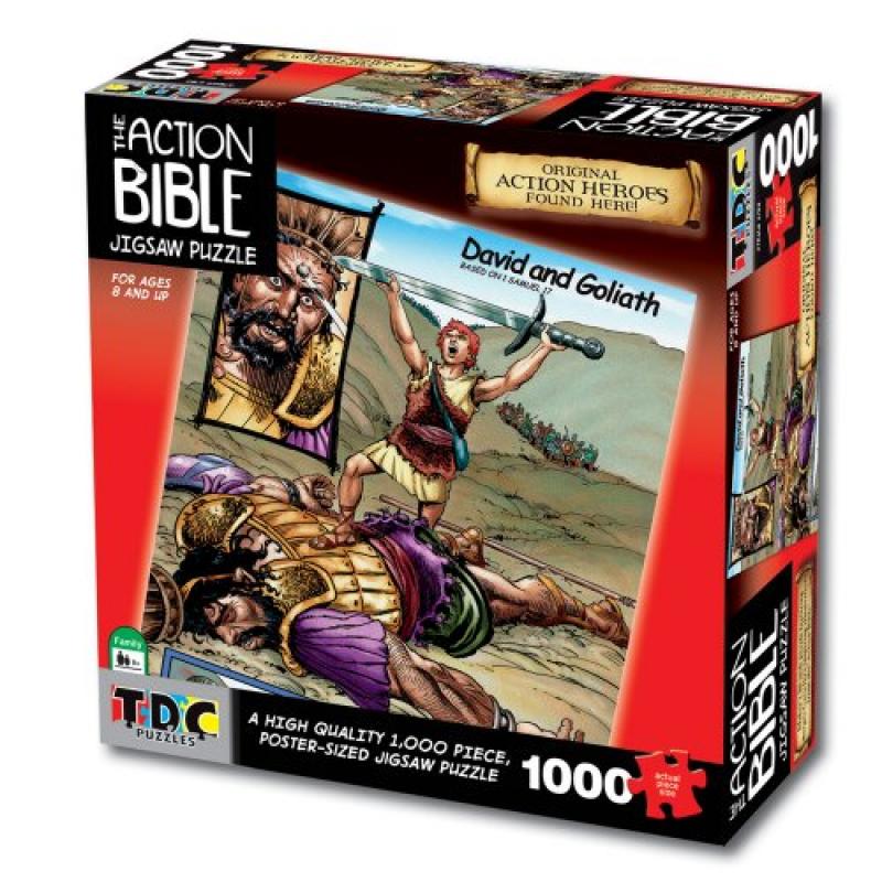 David and Goliath 1000-Piece Puzzle - Walmart.com