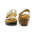 thumbnail image 7 of Eric Michael Women's Liat Platform Sandals, Gold,6 M US, 7 of 7