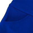 thumbnail image 5 of ZOIGHDA Womens Flare Yoga Pants High Rise Stretch Bootcut Leggings with Pockets Solid Athletic Sports Workout Pants(Blue,Large), 5 of 5