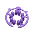 thumbnail image 4 of Esquirla Rouleau de Massage 20 Roues Rouleau de Jambe Sculptant pour Bras Mollet Violet, 4 of 8