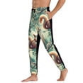 thumbnail image 3 of Kdxio Forest squirrel surreal Pattern Joggers,Sweatpants for Men with Pockets-X-Large, 3 of 5