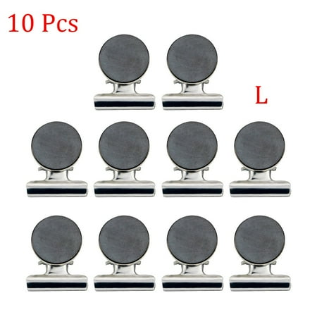 

10pcs Magnetic Clips Fridge Fridge Magnet Clip Home Note Fridge Memo Notes Clip