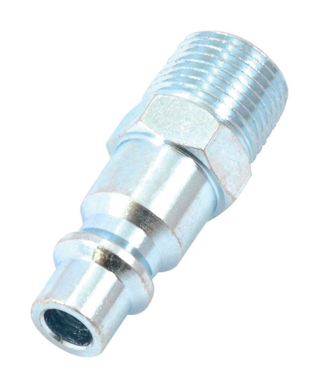 Forney Steel Air Plug 3/8 in. Male NPT 3/8 in. 1 pc. - Walmart.com