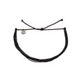 thumbnail image 2 of Black Anklet 100% Waterproof, Wax-Coated with Iron-Coated Copper Charm, 2 of 2