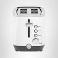 thumbnail image 2 of GE 2 Slice Toaster, Extra Wide Slots for Toasting Bagels, Breads, Waffles & More, 7 Adjustable Shade Settings, Removable Crumb Tray, Countertop Kitch, 2 of 9