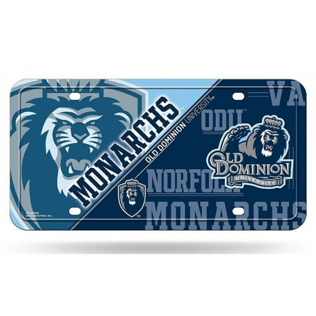 Old Dominion Monarchs Metal License Plate