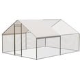 thumbnail image 1 of Grande metal chicken coop - walk-in poultry cage, 9.8x13.1x6.6 ft, 1 of 7