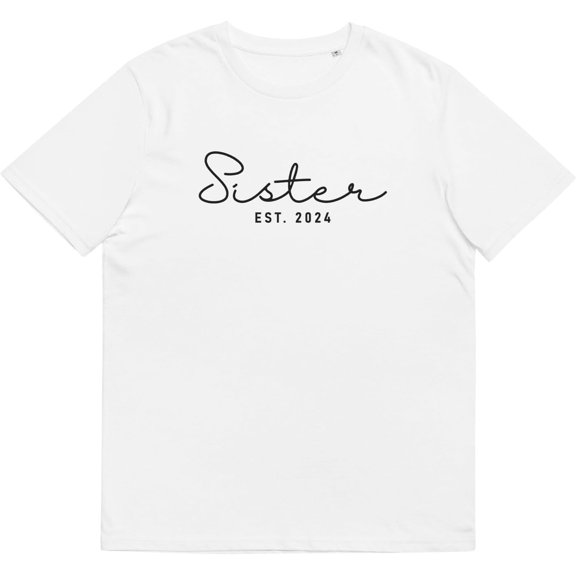 Sister Personalized Embroidered Sweatshirt, Big Sis, Little Sister Hoodies, Gifts For Sister, Sister Siblings Matching Shirt (T-shirt, S)