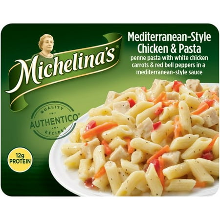 michelina michelinas mediterranean pasta chicken entree ss