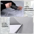thumbnail image 4 of Mistaha Adjustable Transparent Mesh Window Cat Net with Grey Mesh Black Frame - 120x120cm, Self-Adhesive, Easy Installation, Tear Resistant, 4 of 5