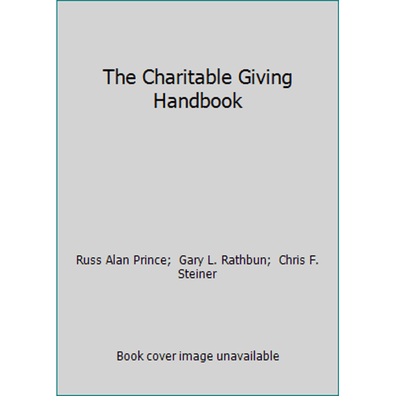 Pre-Owned The Charitable Giving Handbook (Paperback) 087218191X 9780872181915