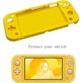thumbnail image 2 of 2 PCS Case for Switch Lite Protection Cover Silicone, Cases Covers Shell for Switch Lite, Yellow and Blue, 2 of 4