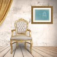 thumbnail image 3 of Chippendale, Thomas 32x25 Gold Ornate Wood Framed with Double Matting Museum Art Print Titled - Ladys Writing Table and Bookcase, 3 of 4