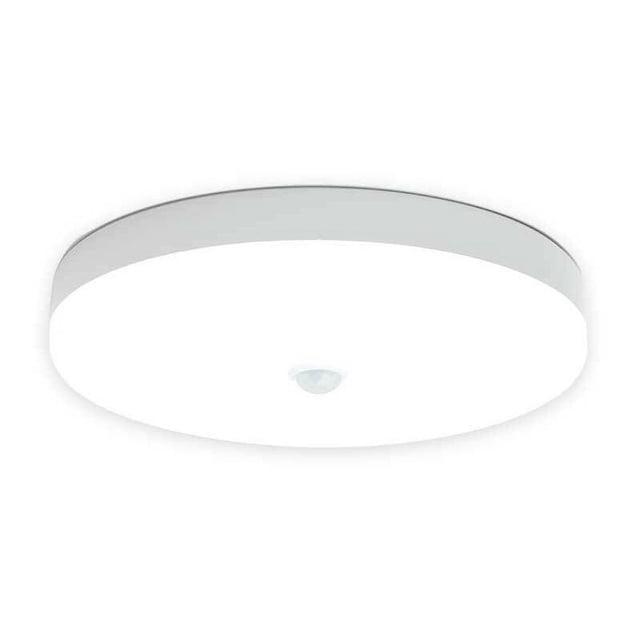 LED Ceiling Light Motion Sensor 9W Cool White IP56 Waterproof Round LED Ceiling Lamp for Outdoor Indoor Staircase Bathroom Garage Corridor