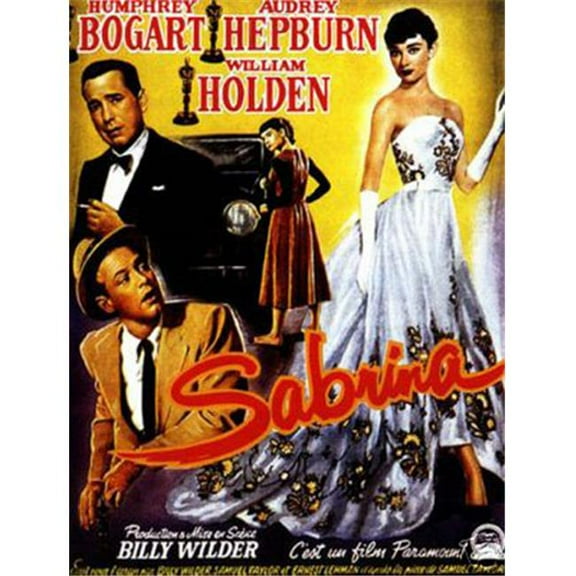 Hot Stuff Enterprise 4589-12x18-LM Sabrina Humphrey Bogart Poster