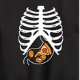 thumbnail image 3 of Instant Message - Pizza Nuggets Skeleton - Toddler & Youth Crewneck Fleece Sweatshirt, 3 of 6