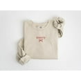 thumbnail image 5 of Minimal Merry Christmas Sweatshirt, Merry Christmas Family Shirt, Cute Christmas Sweatshirt, 5 of 5