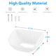 thumbnail image 5 of Soporte de pared OKeMeeo para eero 6 Plus Wi-Fi 6 de doble banda, paquete de 2, 5 of 7