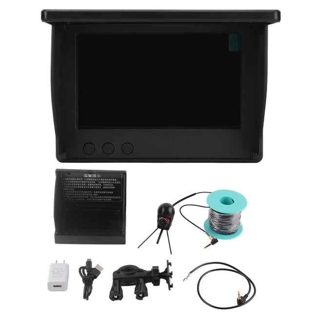 Cámara de pesca submarina NikouMX con monitor LCD de 4,3 pulgadas IP67