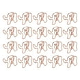 thumbnail image 2 of Kozecal Pinces à Papier Mignonnes, Pinces à Papier, 20 Pcs Pinces à Papier en Forme d'Éléphant, Processus d'Électroplaquage Rose Doré, Pinces de Bureau pour Classification des Documents, 2 of 8