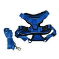 thumbnail image 5 of Cat Harness and Leash Set Reflective Easily Control Padded Soft Mesh Adjustable Chest Strap for Running Walking Training Pet Supplies , Blue S, 5 of 7
