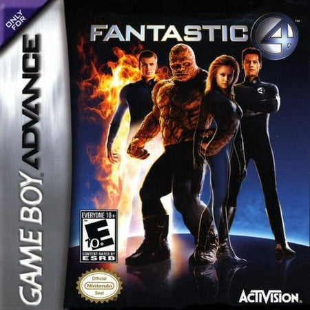Fantastic 4 GBA (10 Best Gba Games)