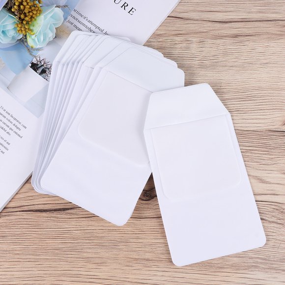 OULII 10PCS PVC Pocket Protector for Nurse School Use White