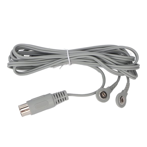 Electrodos Alambre de Plomo, Cuidas de Salud de Masaje de 8.2 Pies 2 Conector Snap Conector Cable de Alambre para el Hogar Para La Mácina del Masajeador