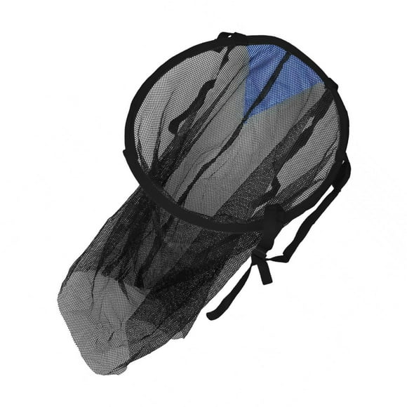 ZLight Football Top Bins Soccer Target Goal Trainer 4 Equipment with Buckled Green Black Straps Black Blue Diameter 50cm