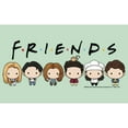 thumbnail image 2 of Girl's Friends Chibi Characters  Graphic T-Shirt, 2 of 4