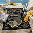 thumbnail image 5 of 5.3'x7.5' carpet mat carpet small area rug area rug modern funky area rug, 5 of 10