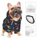 thumbnail image 3 of Fotbe Shells and Seaweed Sudadera con Estampado para Perros Pequeños – Suéter con Capucha para Mascotas, Tela Suave de Forro Polar con Bolsillo-Large, 3 of 7