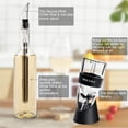thumbnail image 5 of Secura 12-Piece Wine Accessories Set Electric Wine Opener, Wine Foil Cutter, Wine Aerator, Wine Saver Vacuum Pump and 2 Wine Stoppers, 5 of 7