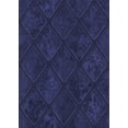 thumbnail image 1 of Ahgly Company Machine Washable Indoor Rectangle Transitional Night Blue Area Rugs, 2' x 3', 1 of 7