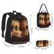 thumbnail image 2 of Disketp Vintage Family History Book Mochila Estampada de Gran Capacidad con Lonchera y Estuche, Set de 3 Piezas para Estudiantes, 2 of 7