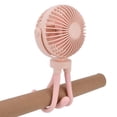 thumbnail image 2 of Stroller Fan, ABS Material Octopus Baby Fan  For Outdoor For Household Pink, 2 of 8