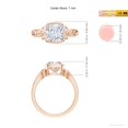 thumbnail image 5 of ANGARA IGI Certified Lab Grown 1.91 Ct Diamond Ring for Women in 14K Rose Gold (Size-7mm| Color-F-G| Clarity-VS) | April Birthstone, Anniversary, Jewelry Gift for Women | Lab-Grown Diamond Ring, 5 of 8