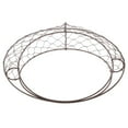 thumbnail image 6 of Rustic Iron Wire Wreath Frame, Planter, Iron Hanging Planter, Plant Holder (Plants Are Not Included) , Moon Shape Size, 6 of 6