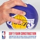 thumbnail image 5 of Minipelota de baloncesto de espuma Franklin Sports NBA Lakers Kids, 14 cm, 5 of 9