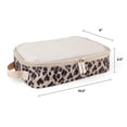 thumbnail image 4 of Set de 3 Cubos Organizadores para Viaje Itzy Ritzy Estilo Leopardo, 4 of 4
