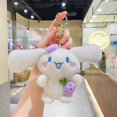 thumbnail image 1 of 37 estilos de juguetes de peluche de la serie Sanrio Kuromi Cinnamoroll My Melody llavero colgante muñecos suaves de dibujos animados regalos de cumpleaños para bebés, CHINA, J4-14cm, CHINA, J4-14cm, 1 of 5