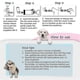 thumbnail image 5 of Inhaler Spacer with 2 Masks for Pets Cat and Small Dog Inhaler Spacer for ,with Round Shape Silicon, 5 of 5