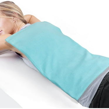 Ktinnead 12"x 21" Extra Large Gel Ice / Hot Pack with Soft Fabric Cover,Ice Packs for Injuries Reusable/Back Pain Relief/Physical Therapy /Cold Compress Flexible Cooling Pad for Knee, Hip, Sciatica