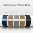 thumbnail image 3 of Correa de Metal para Samsung Galaxy Watch 4, 5, 6, Active 2, 40mm, 44mm, pulsera de repuesto de bucle magnético milanés clásico, 3 of 4