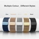 thumbnail image 3 of Correa de Metal para Samsung Galaxy Watch 4, 5, 6, Active 2, 40mm, 44mm, pulsera de repuesto de bucle magnético milanés clásico, 3 of 4