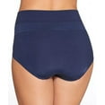 thumbnail image 2 of Women's Warner's RS1501P No Pinching. No Problems. Seamless Brief Panty (Navy Ink 2X), 2 of 2