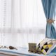 thumbnail image 5 of Magnetic Window Curtain Rope Holdbacks, 2 Pieces Simple And Elegant Sunflower Decorative Knitted Cord Drapery Holder Curtain Tieback Accessories For H, 5 of 5