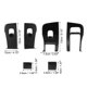 thumbnail image 4 of Cubierta de Panel de Control de Ventana de Puerta Interior de Coche para Tesla Model 3 Y Unique Bargains, 4 of 6